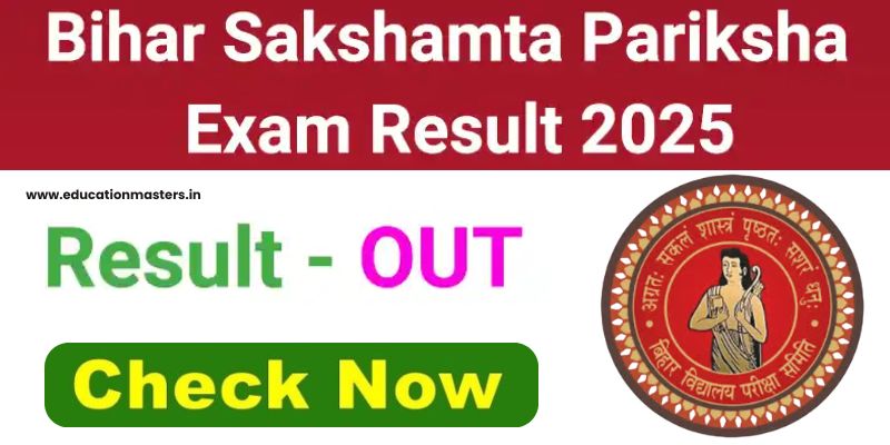 Bihar BSEB Sakshamta Pariksha Result